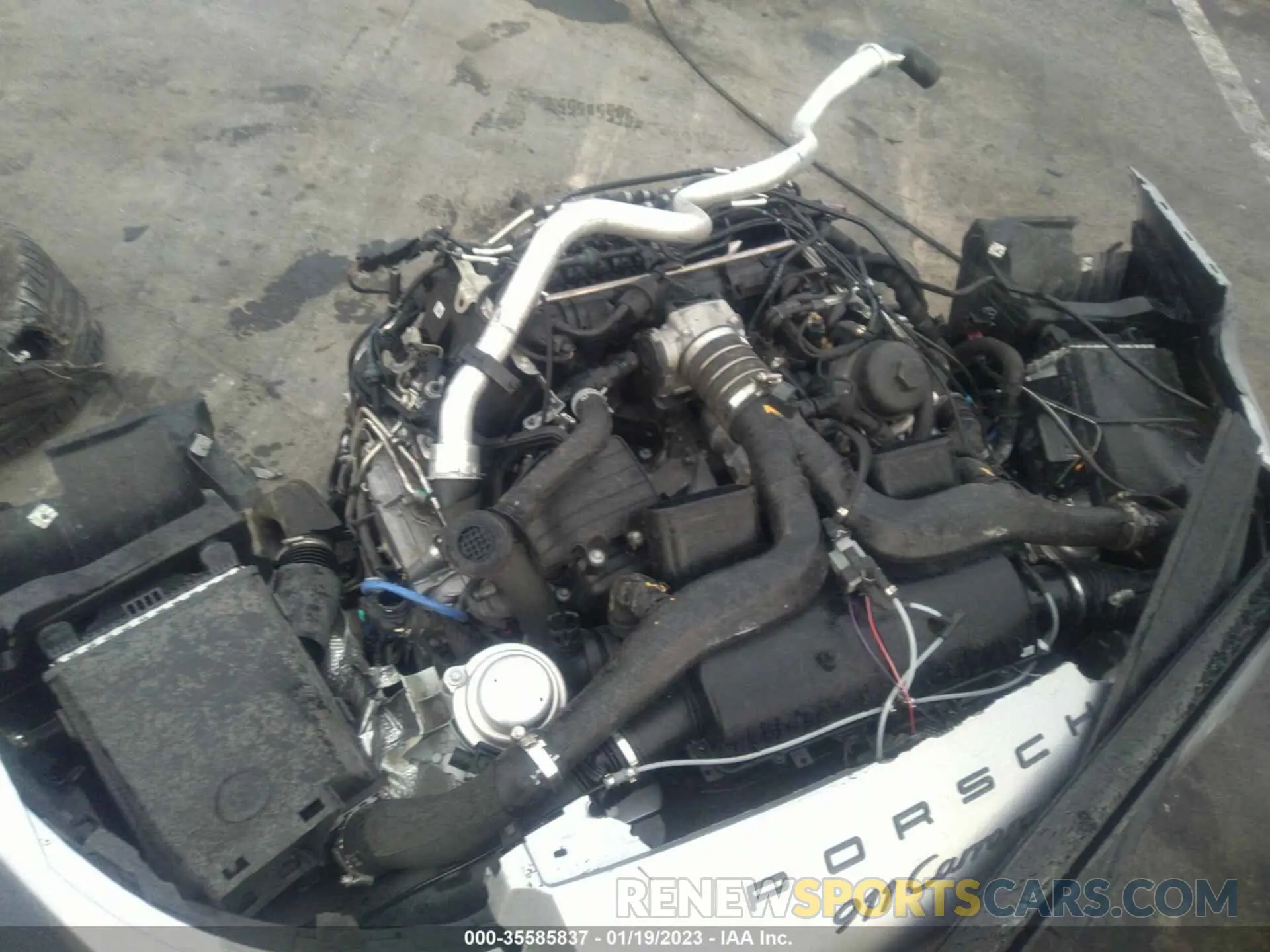 10 Photograph of a damaged car WP0AB2A91KS115320 PORSCHE 911 2019