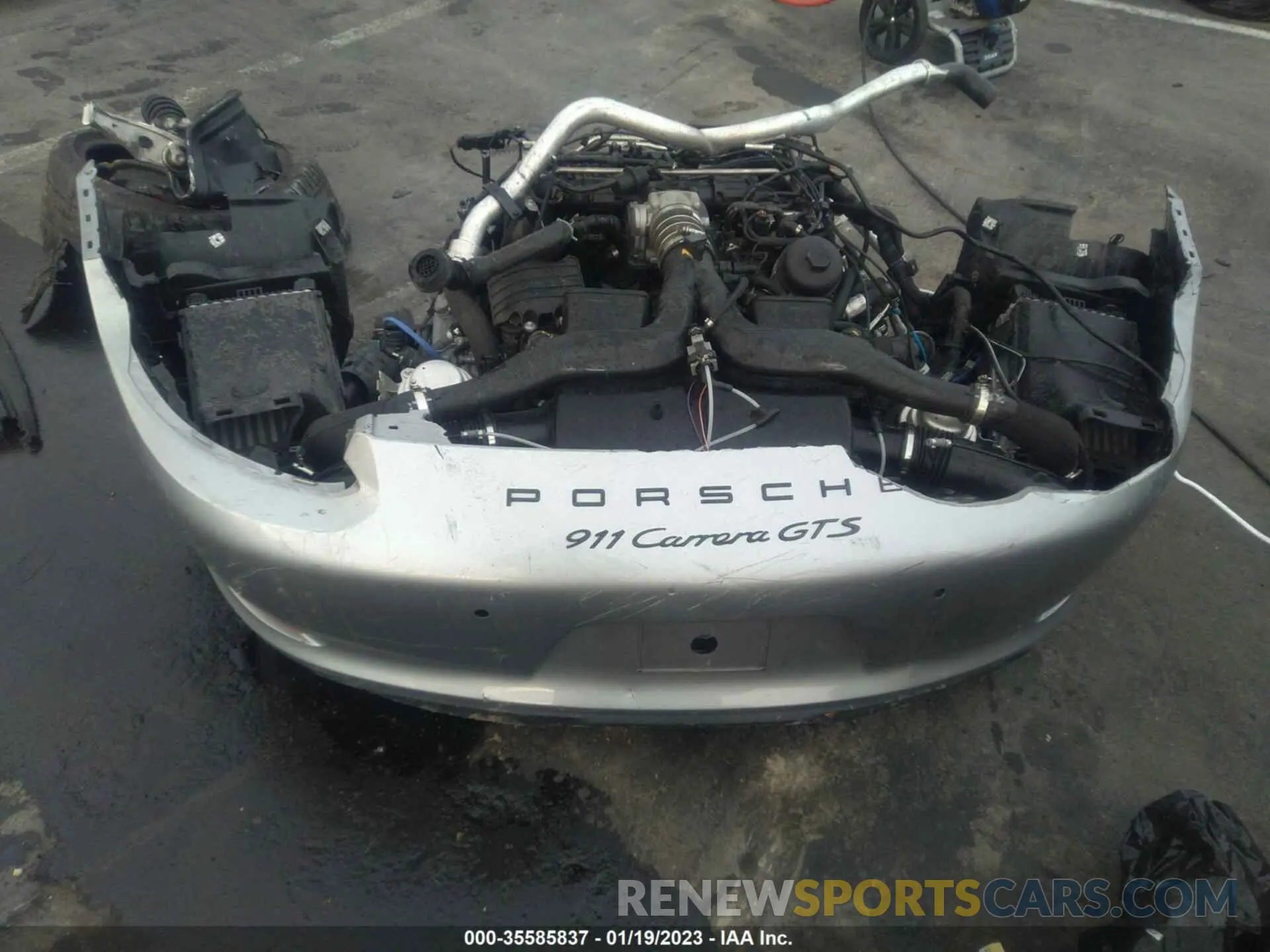 11 Photograph of a damaged car WP0AB2A91KS115320 PORSCHE 911 2019