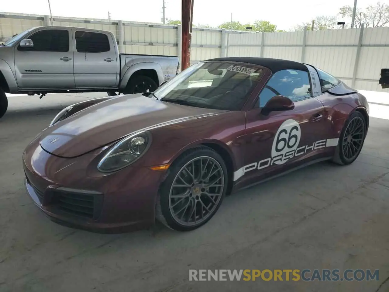 1 Photograph of a damaged car WP0BA2A90KS120144 PORSCHE 911 2019