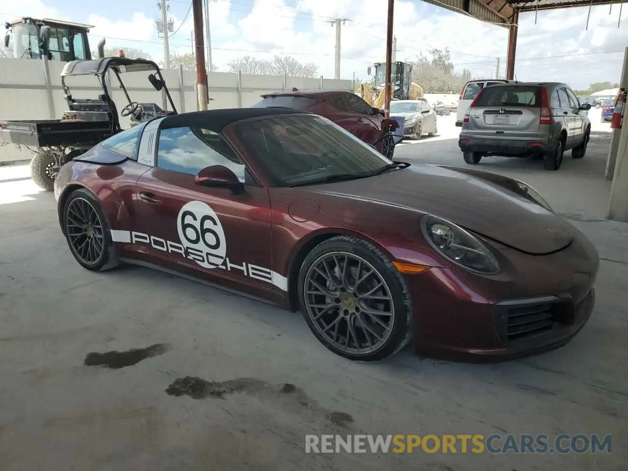 4 Photograph of a damaged car WP0BA2A90KS120144 PORSCHE 911 2019