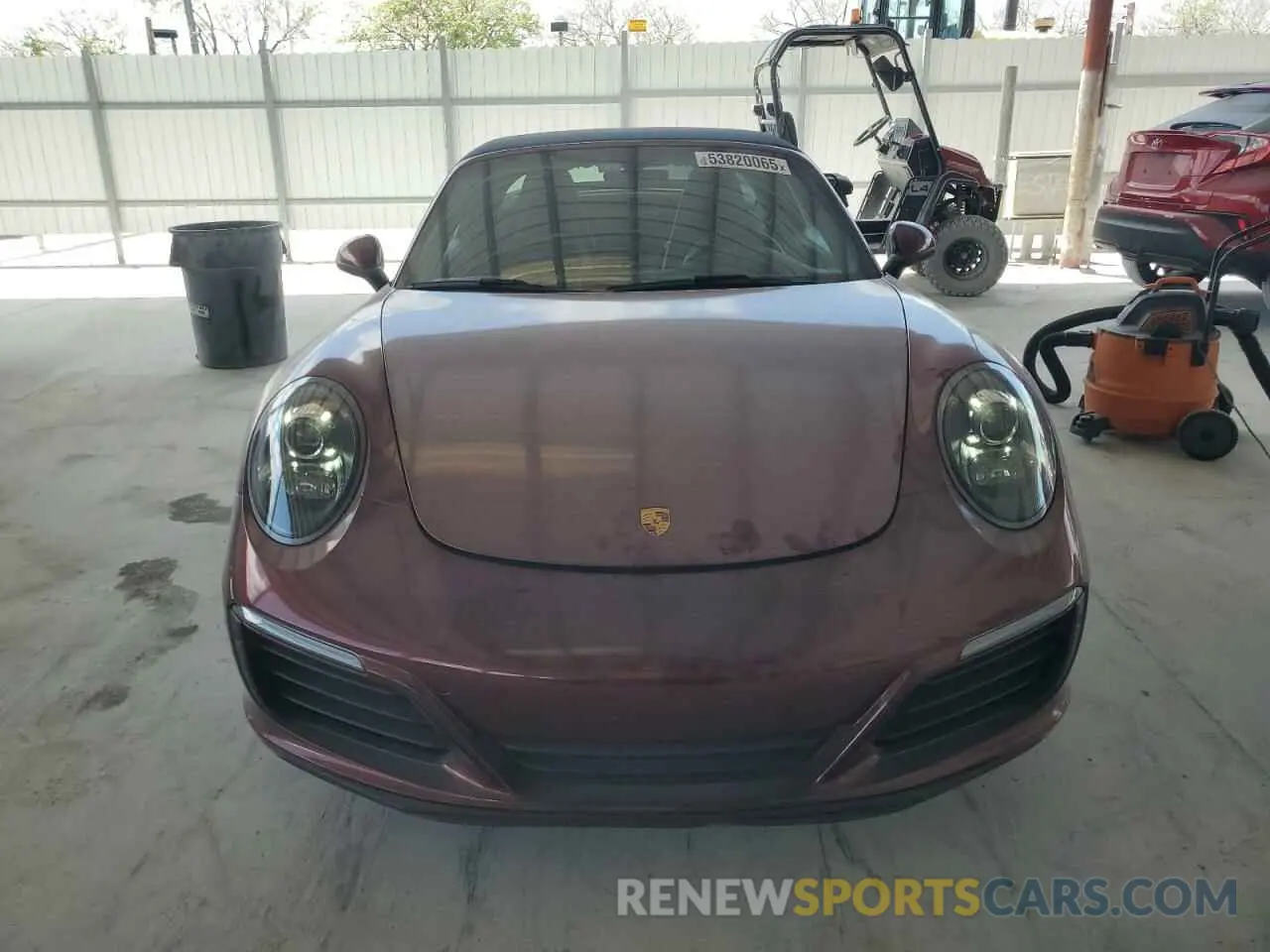 5 Photograph of a damaged car WP0BA2A90KS120144 PORSCHE 911 2019