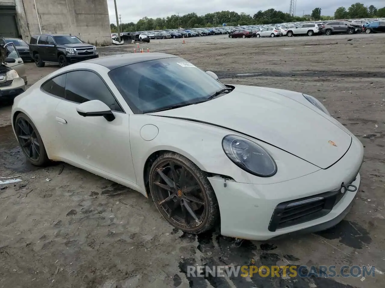 4 Фотография поврежденного автомобиля WP0AB2A96LS228150 PORSCHE 911 2020