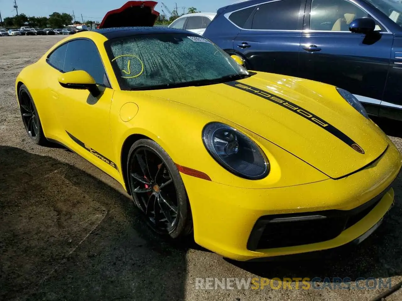 1 Фотография поврежденного автомобиля WP0AB2A97LS226813 PORSCHE 911 2020