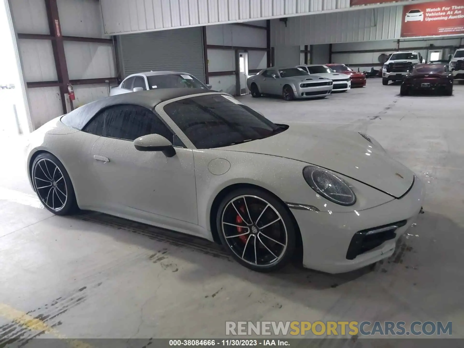 1 Photograph of a damaged car WP0CB2A93LS263754 PORSCHE 911 2020