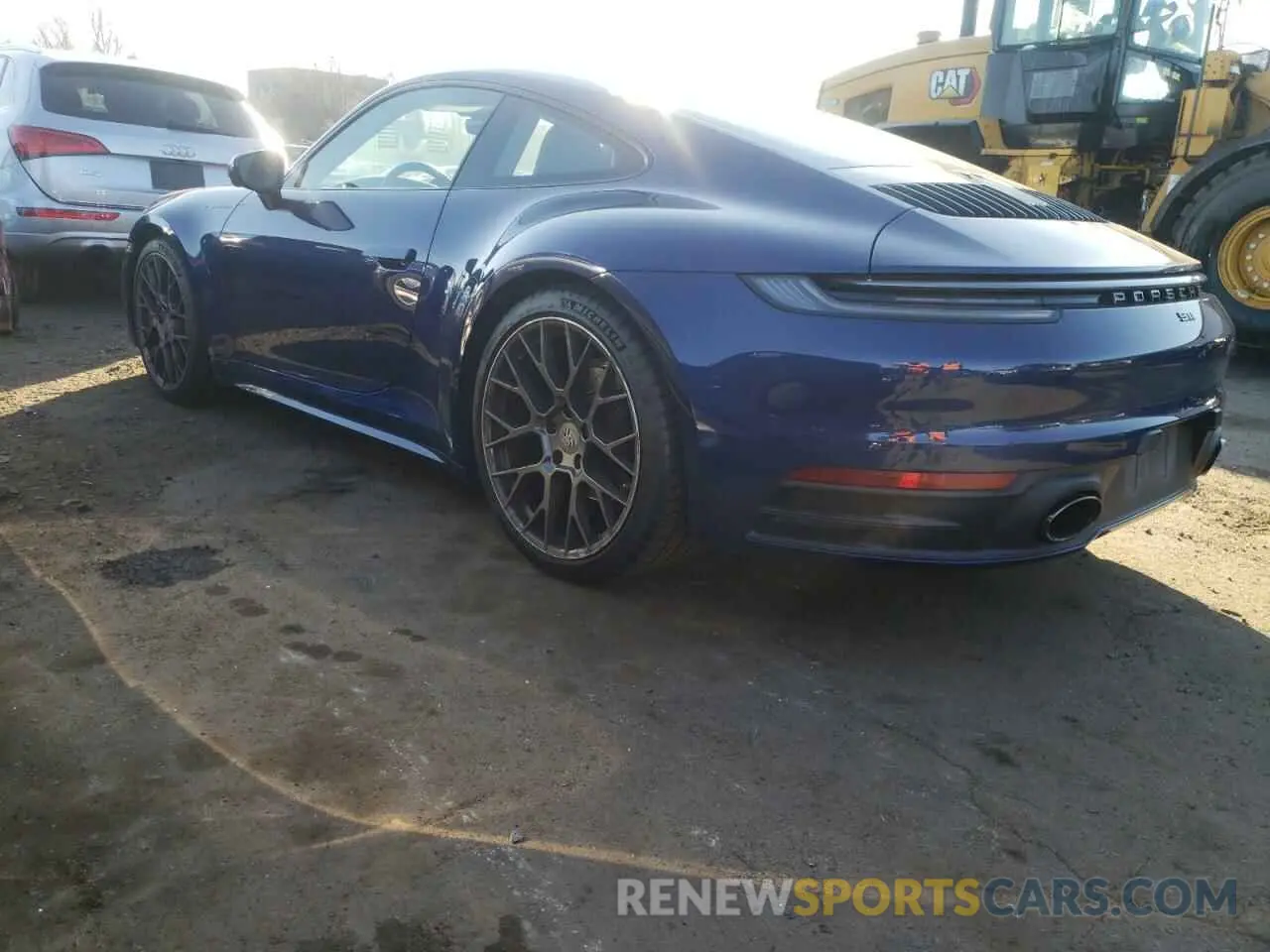 2 Photograph of a damaged car WP0AA2A99MS205658 PORSCHE 911 2021