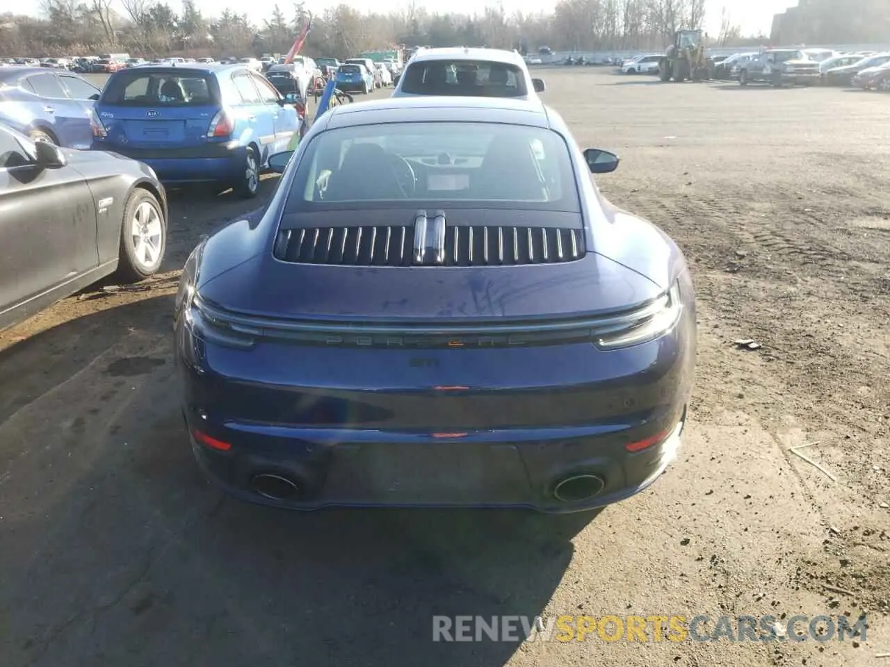 6 Photograph of a damaged car WP0AA2A99MS205658 PORSCHE 911 2021