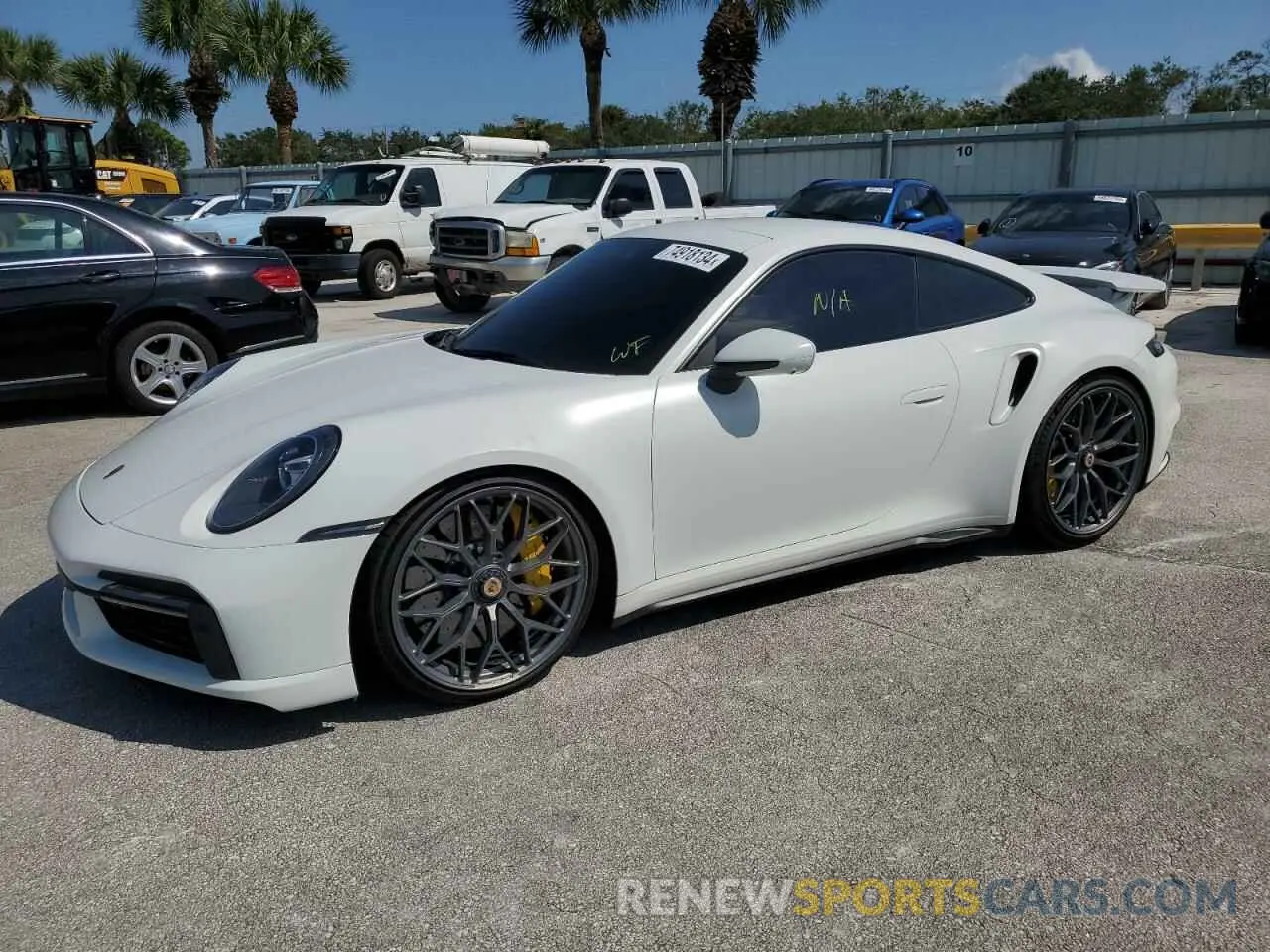 1 Photograph of a damaged car WP0AD2A97MS257233 PORSCHE 911 2021