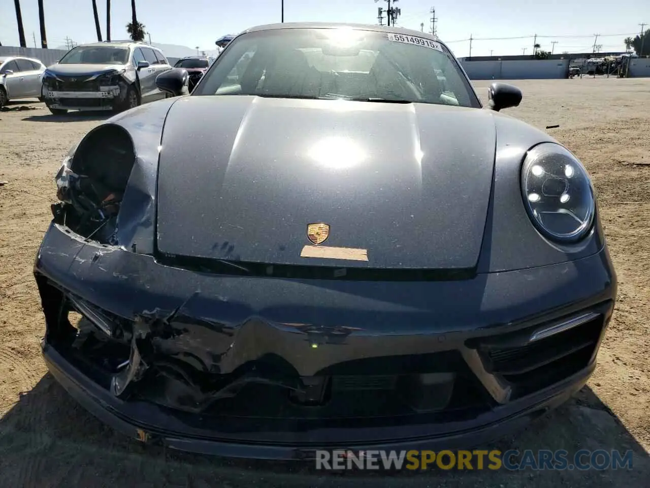 5 Фотография поврежденного автомобиля WP0AA2A96NS205490 PORSCHE 911 2022