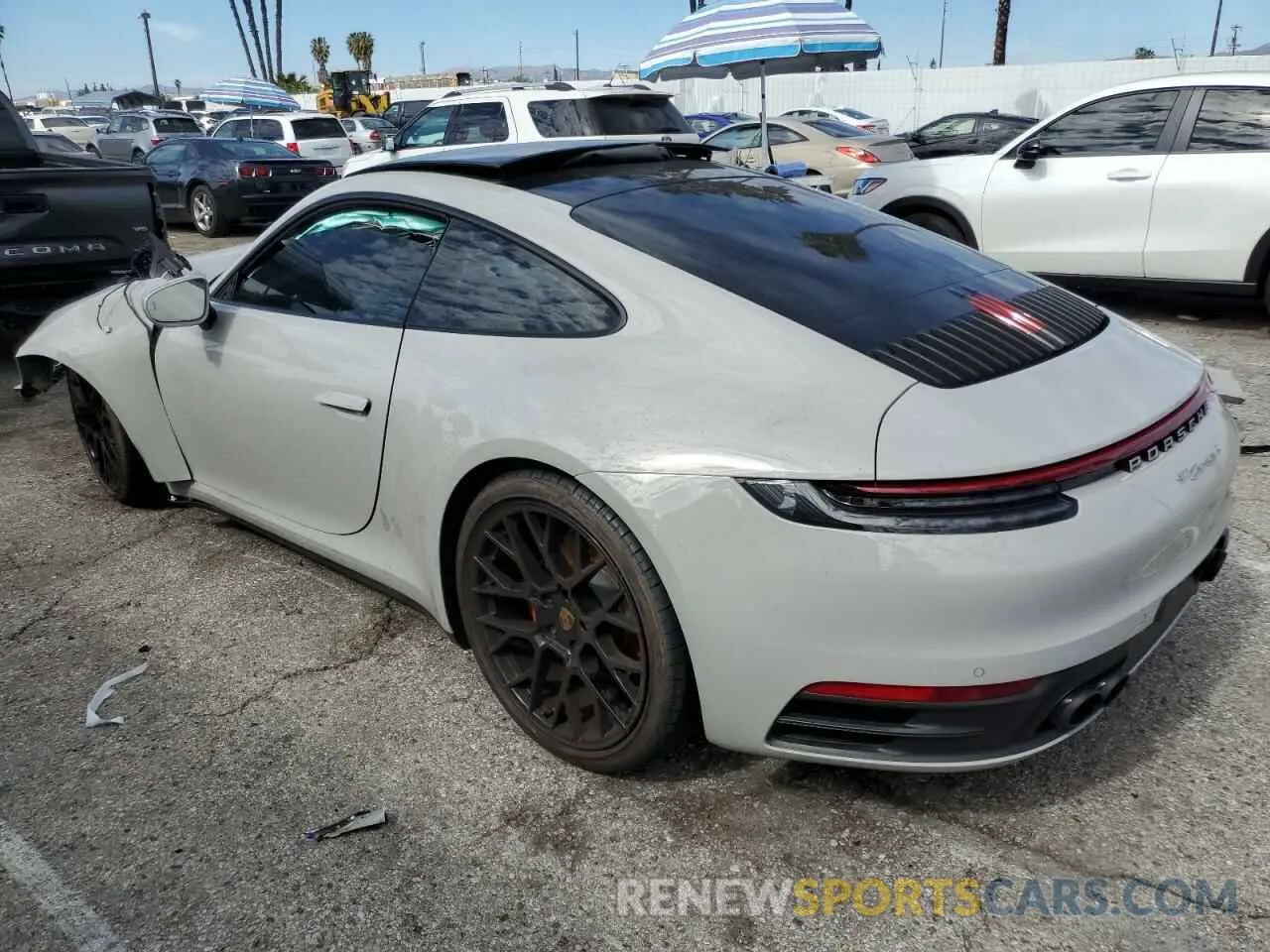 2 Фотография поврежденного автомобиля WP0AB2A98NS222790 PORSCHE 911 2022