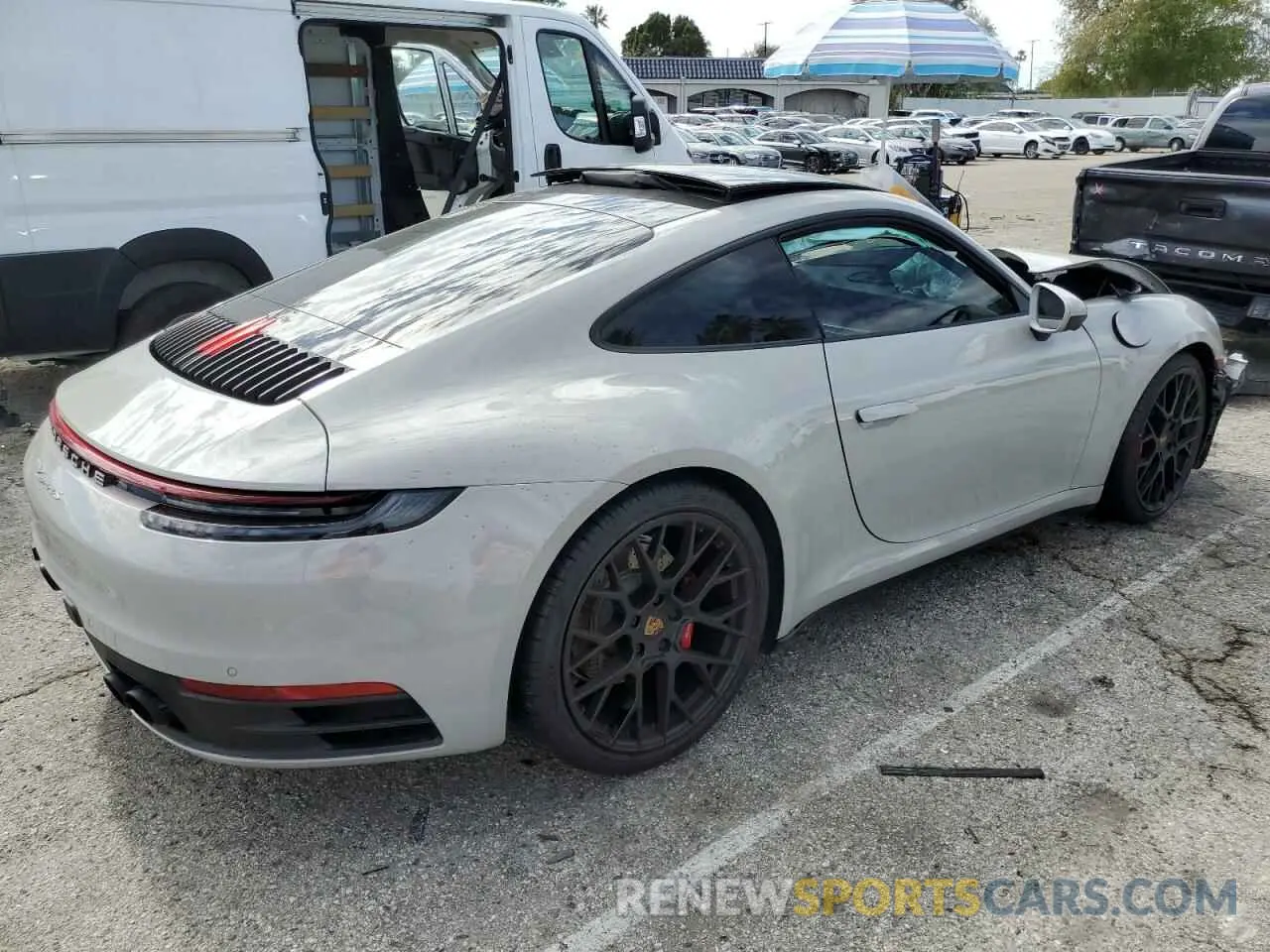 3 Фотография поврежденного автомобиля WP0AB2A98NS222790 PORSCHE 911 2022