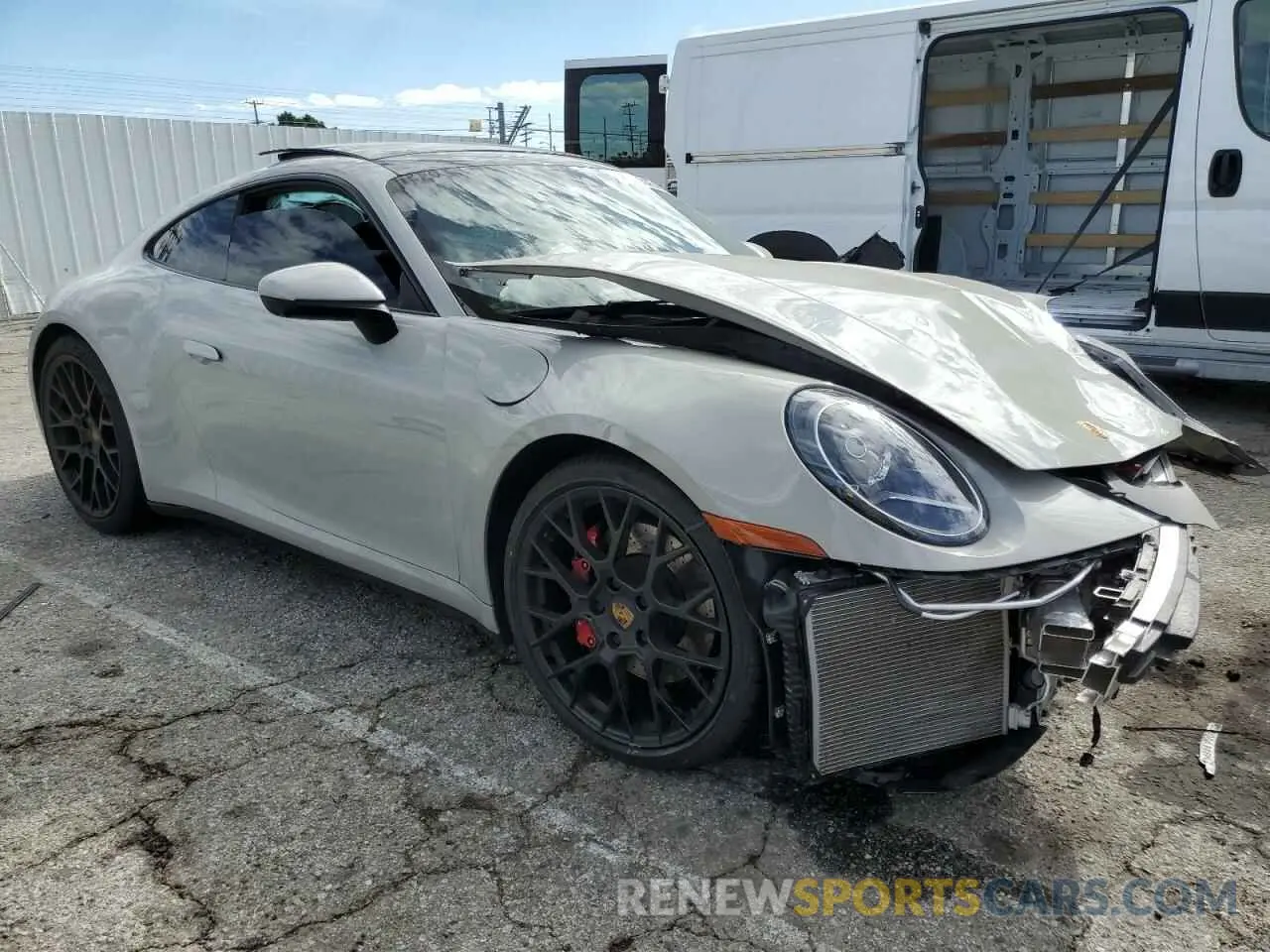 4 Фотография поврежденного автомобиля WP0AB2A98NS222790 PORSCHE 911 2022