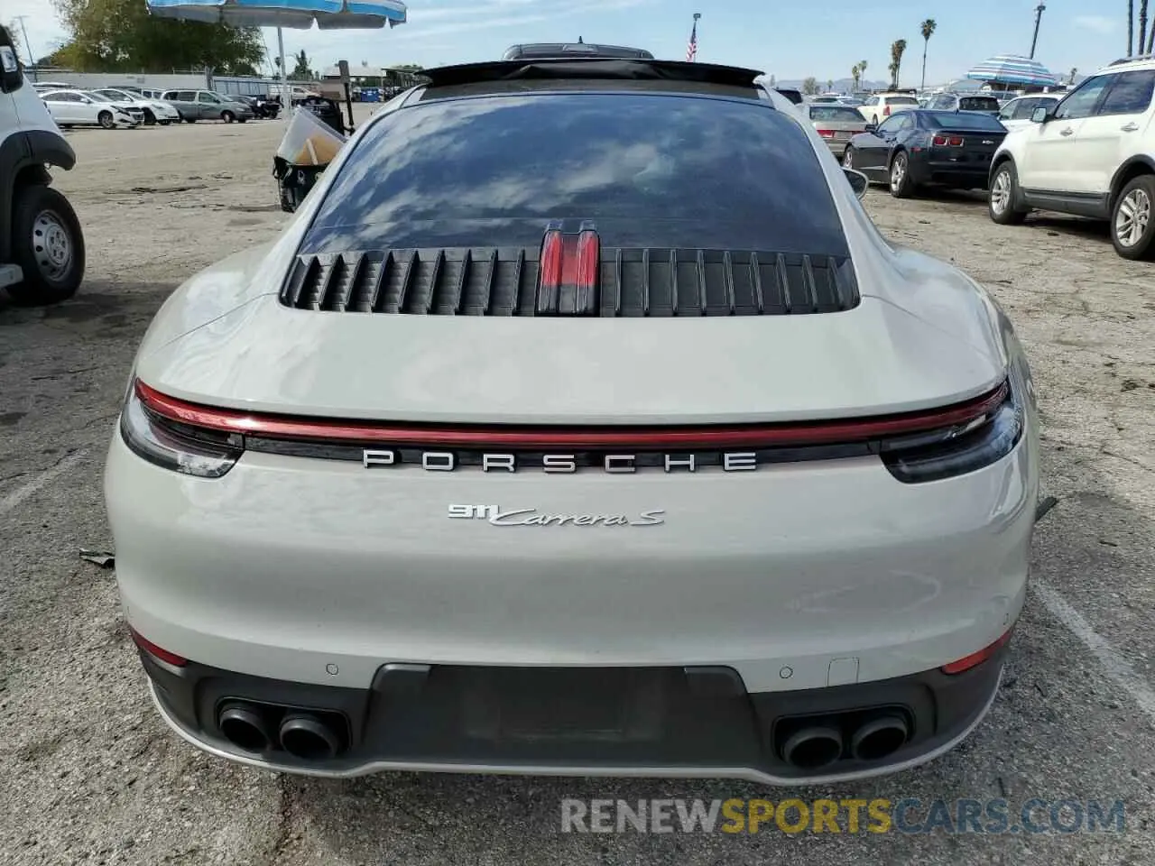 6 Фотография поврежденного автомобиля WP0AB2A98NS222790 PORSCHE 911 2022