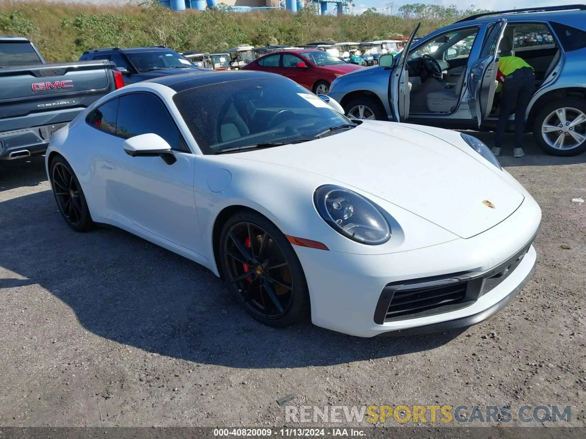 1 Photograph of a damaged car WP0AB2A9XNS220717 PORSCHE 911 2022