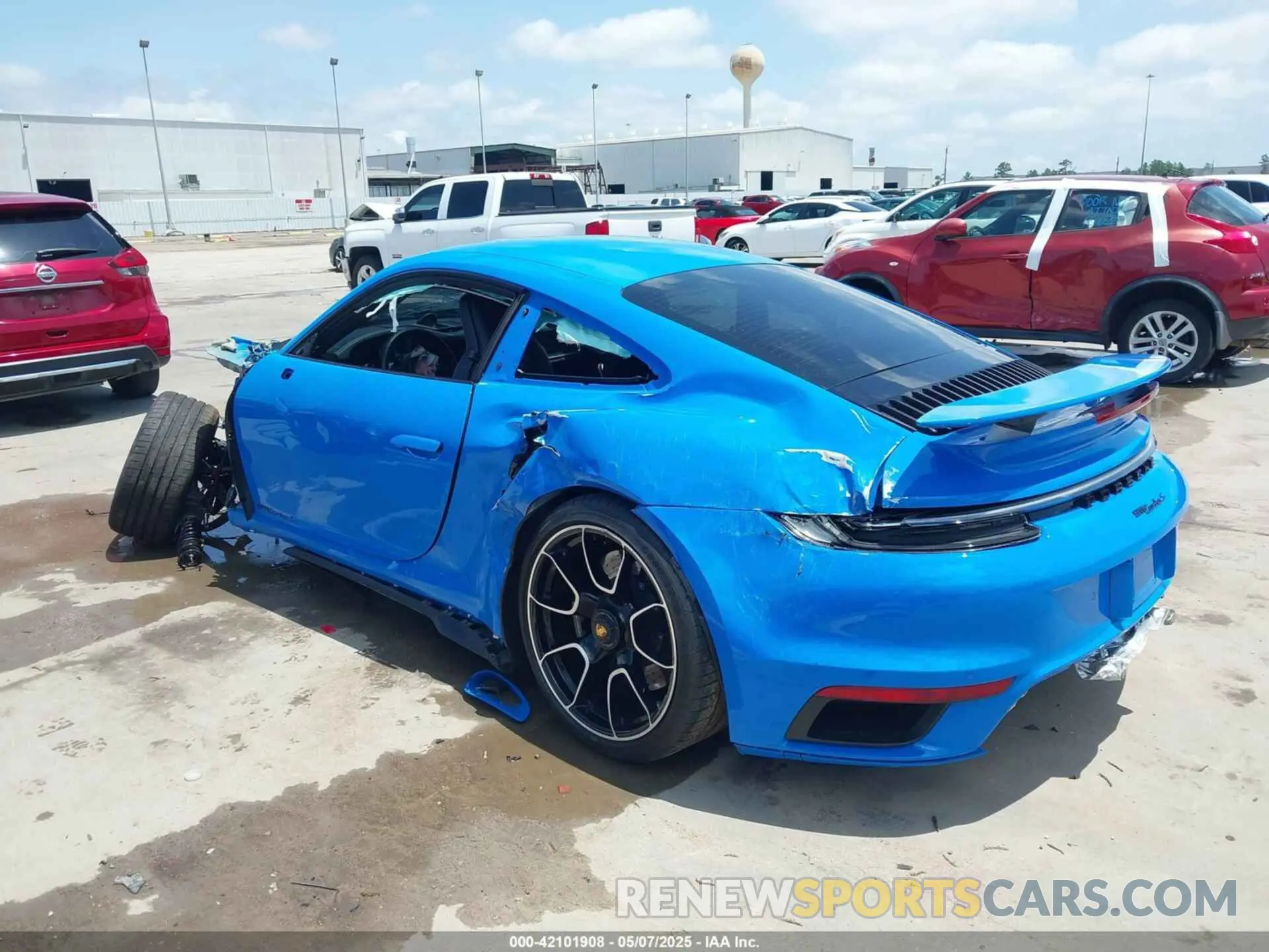 3 Photograph of a damaged car WP0AD2A92NS254256 PORSCHE 911 2022