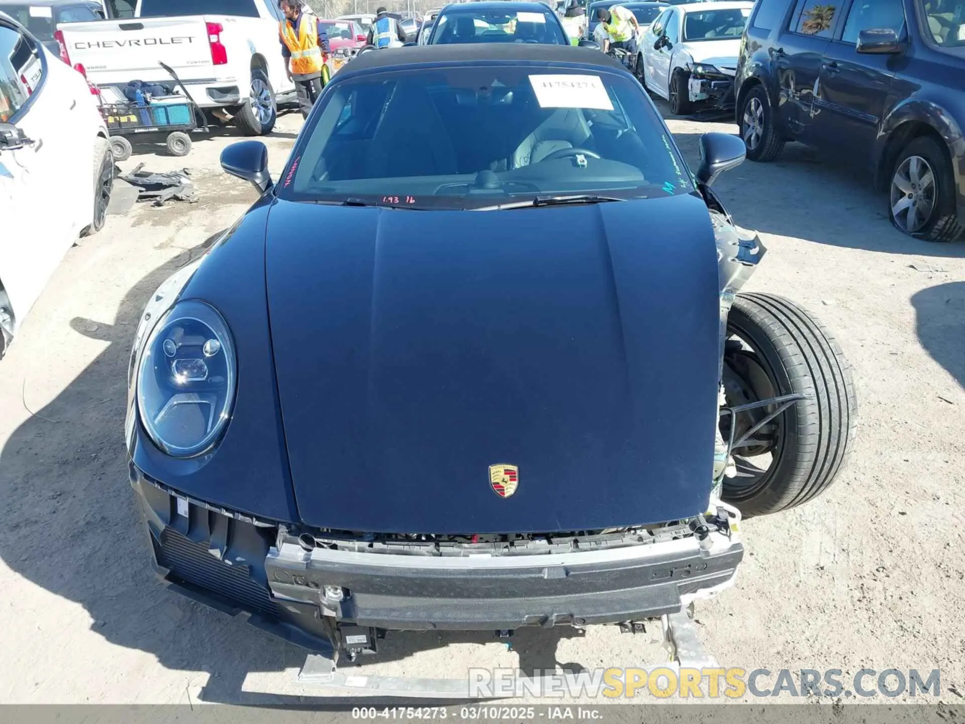 13 Photograph of a damaged car WP0CA2A95NS237100 PORSCHE 911 2022
