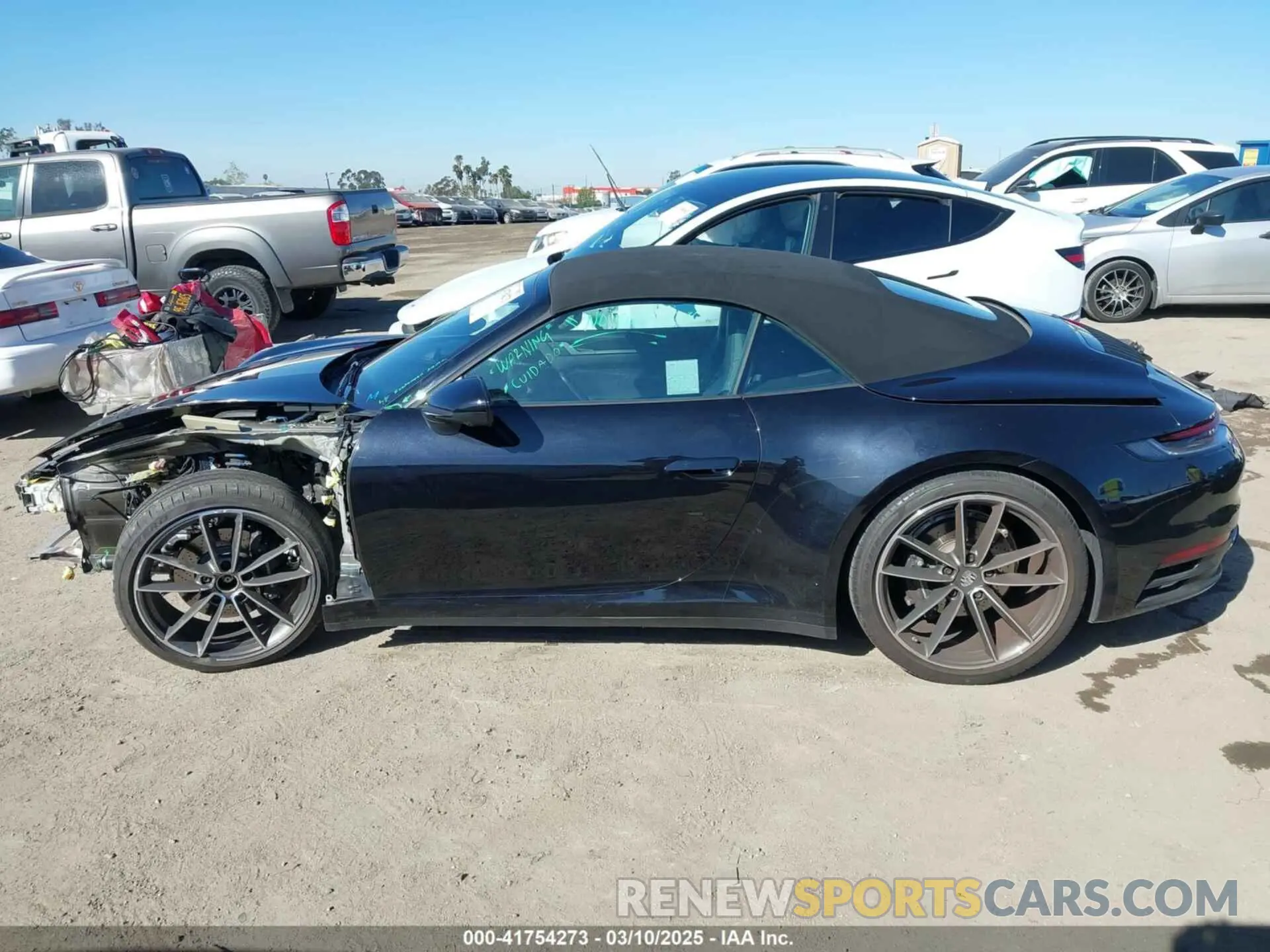 15 Photograph of a damaged car WP0CA2A95NS237100 PORSCHE 911 2022
