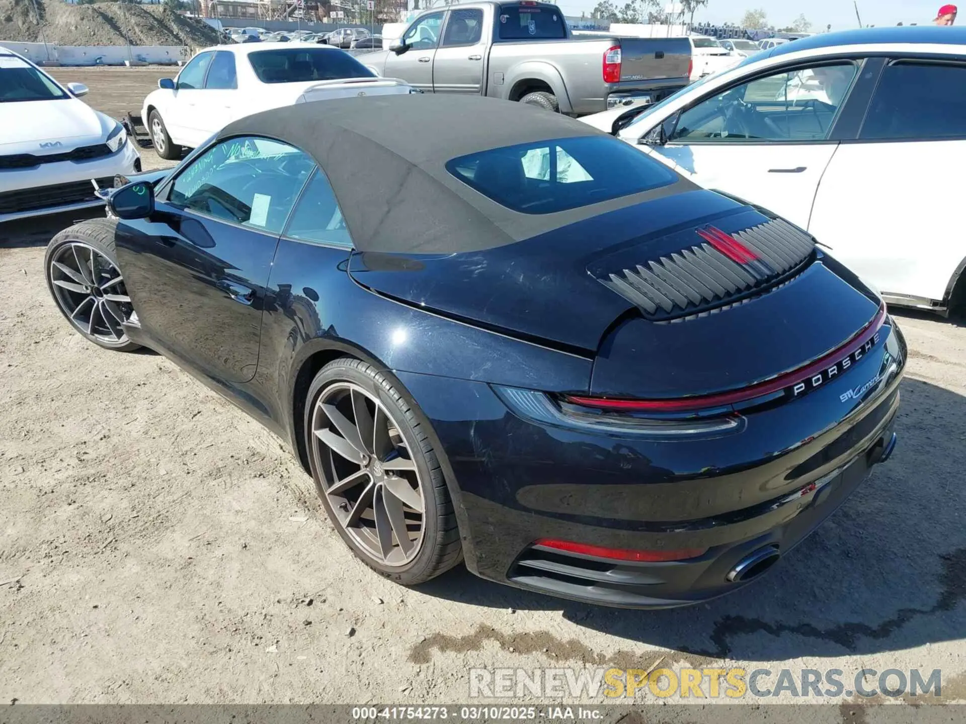 3 Photograph of a damaged car WP0CA2A95NS237100 PORSCHE 911 2022