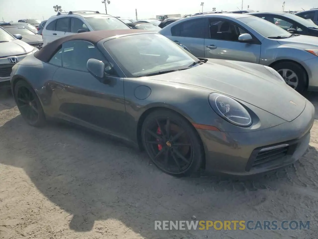 4 Photograph of a damaged car WP0CB2A91NS245207 PORSCHE 911 2022