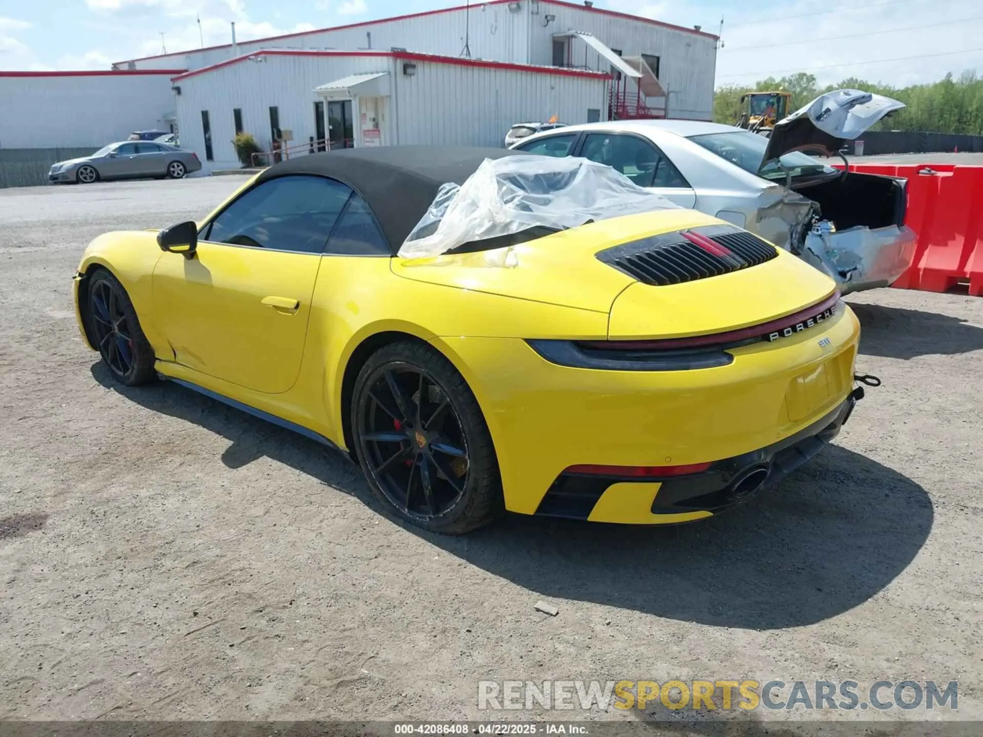 3 Фотография поврежденного автомобиля WP0CB2A92NS245314 PORSCHE 911 2022