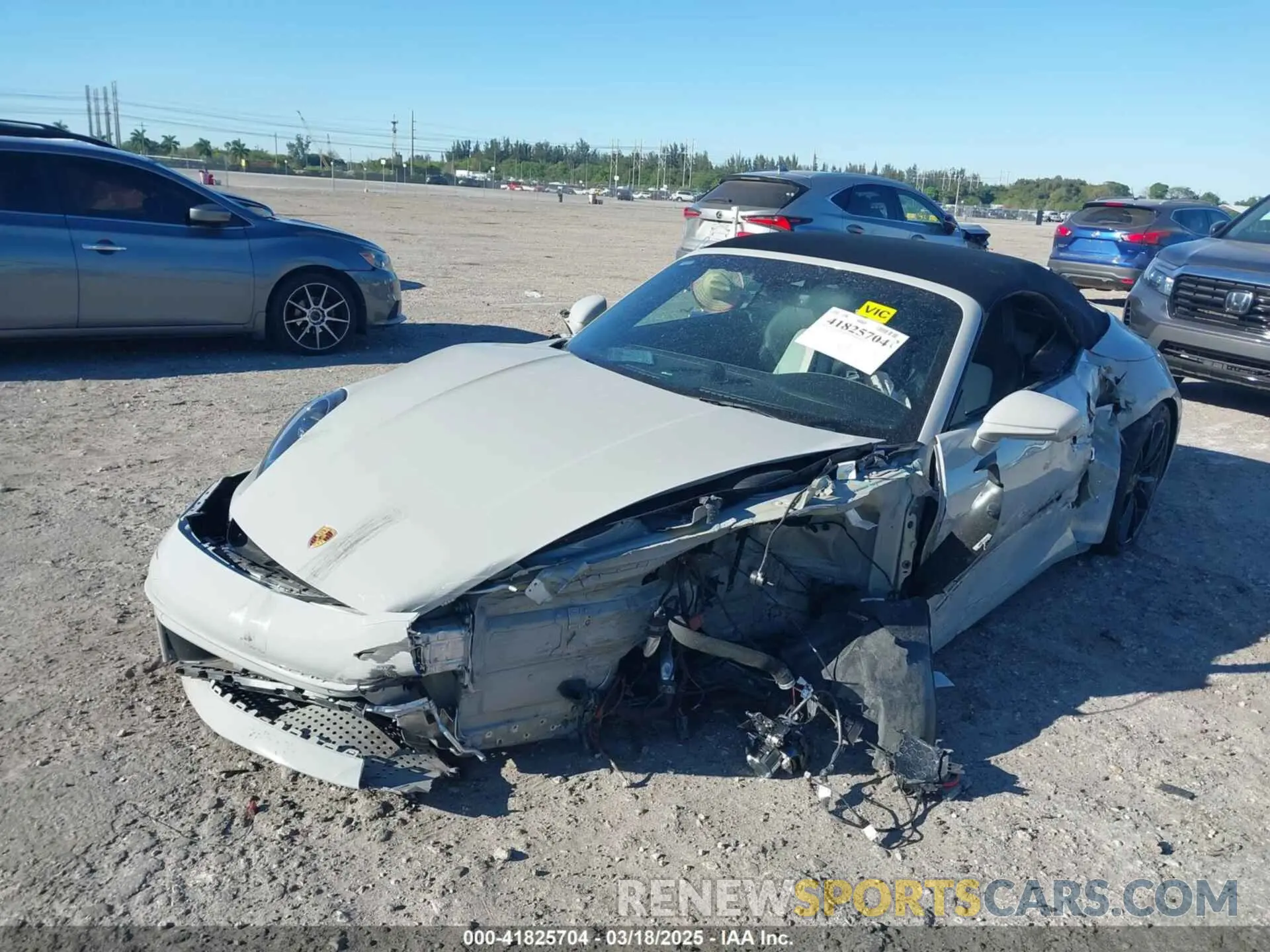 2 Photograph of a damaged car WP0CB2A95NS244660 PORSCHE 911 2022