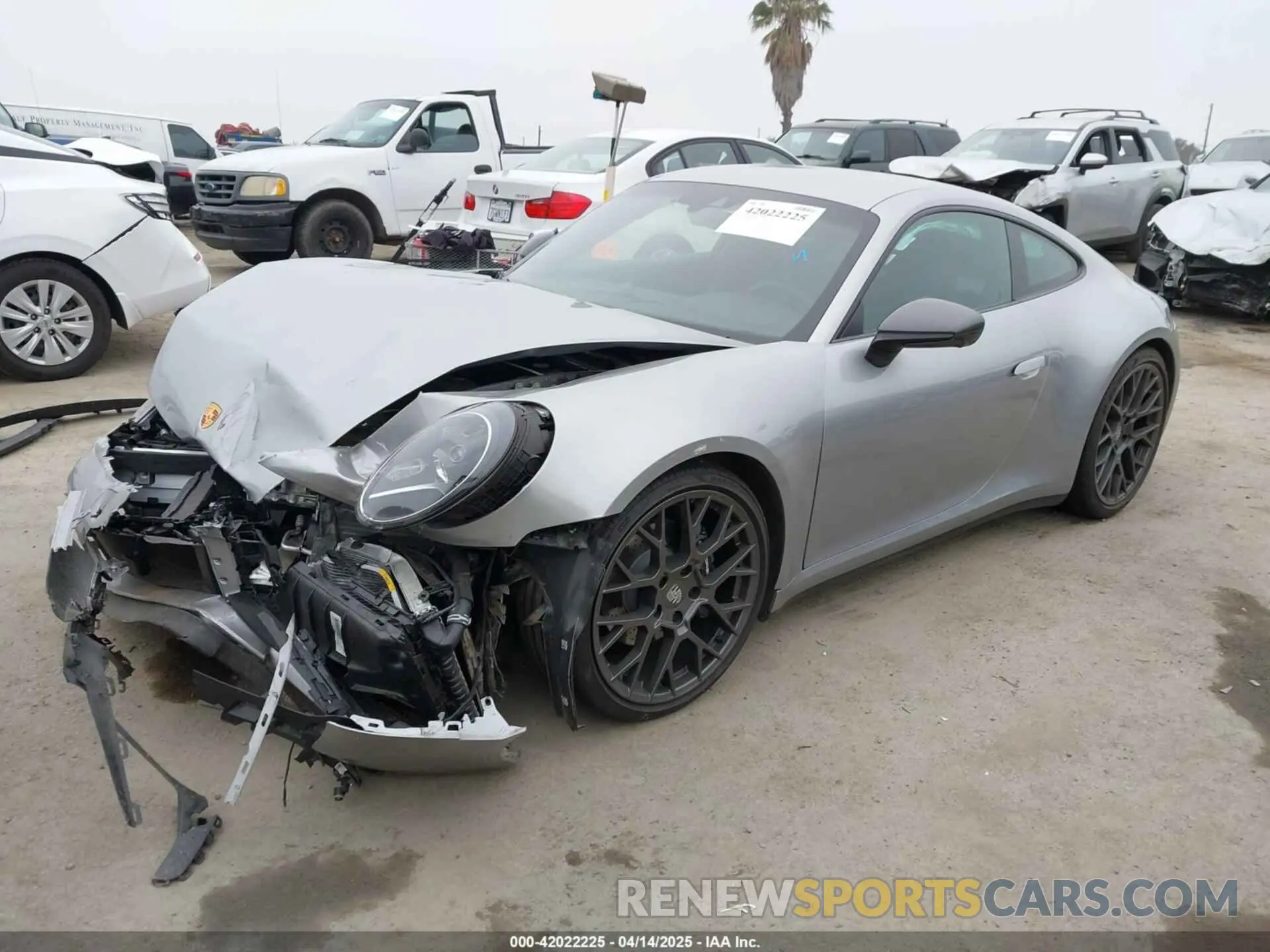 2 Фотография поврежденного автомобиля WP0AA2A93PS206048 PORSCHE 911 2023