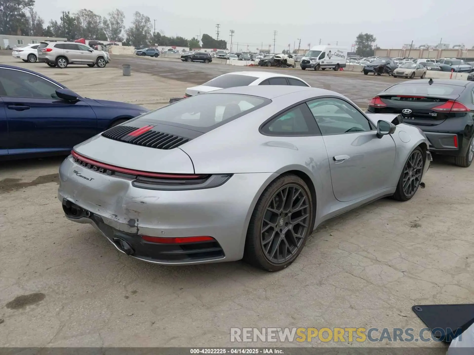 4 Фотография поврежденного автомобиля WP0AA2A93PS206048 PORSCHE 911 2023