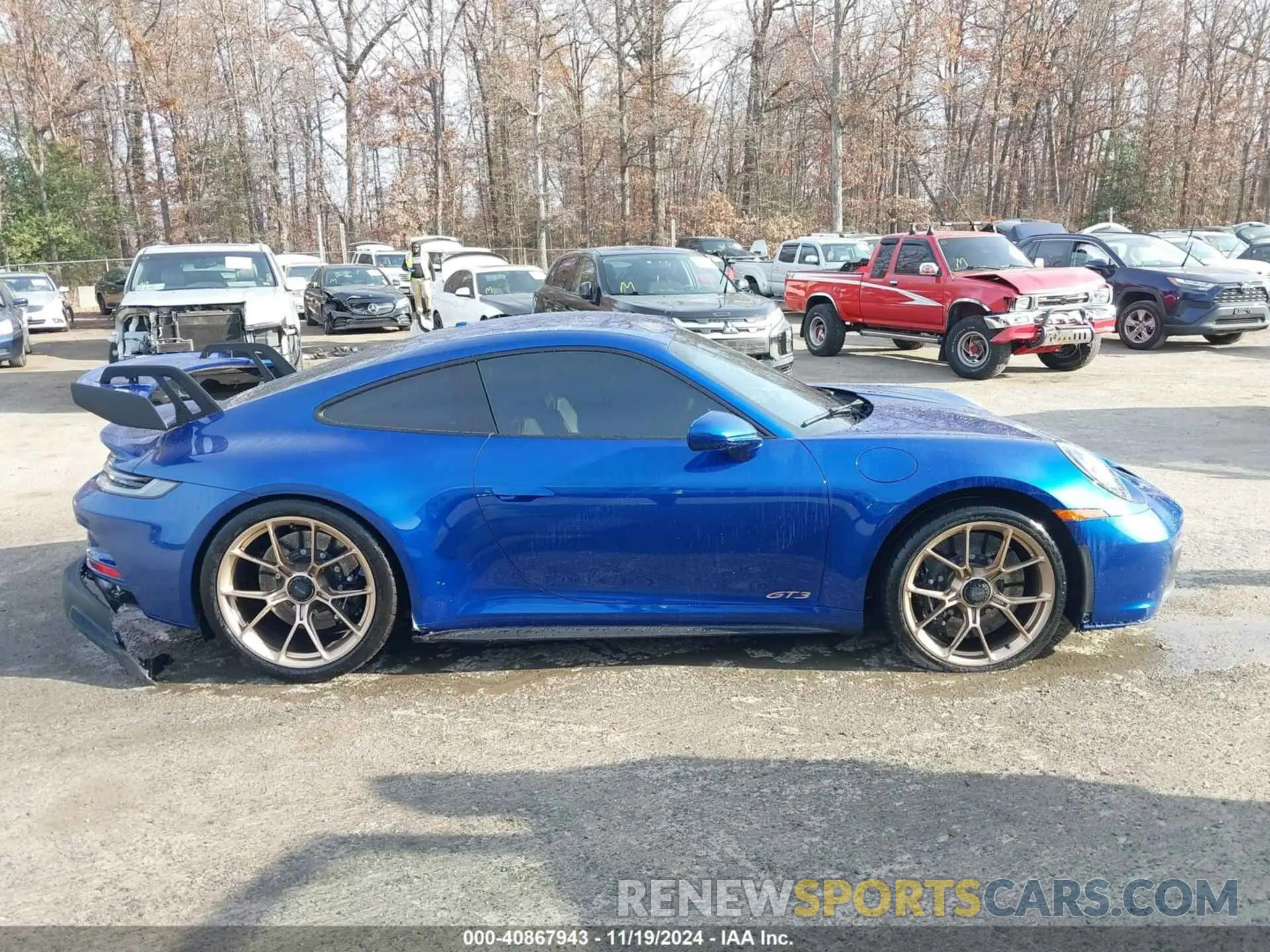 13 Photograph of a damaged car WP0AC2A98PS270144 PORSCHE 911 2023