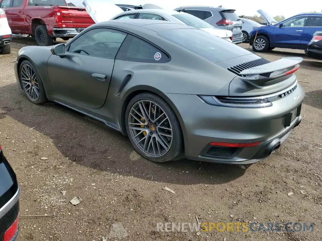 2 Photograph of a damaged car WP0AD2A99PS257416 PORSCHE 911 2023