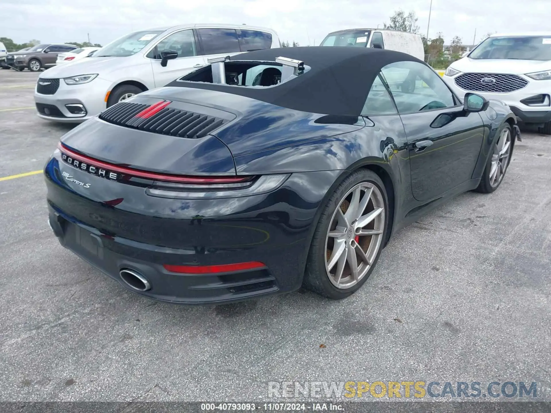 4 Photograph of a damaged car WP0CB2A91PS247039 PORSCHE 911 2023