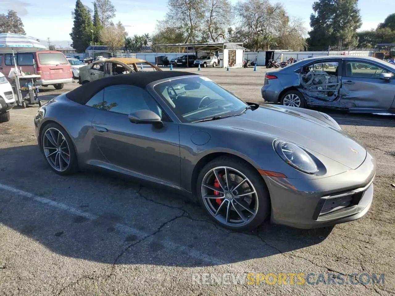 4 Фотография поврежденного автомобиля WP0CB2A91PS248028 PORSCHE 911 2023