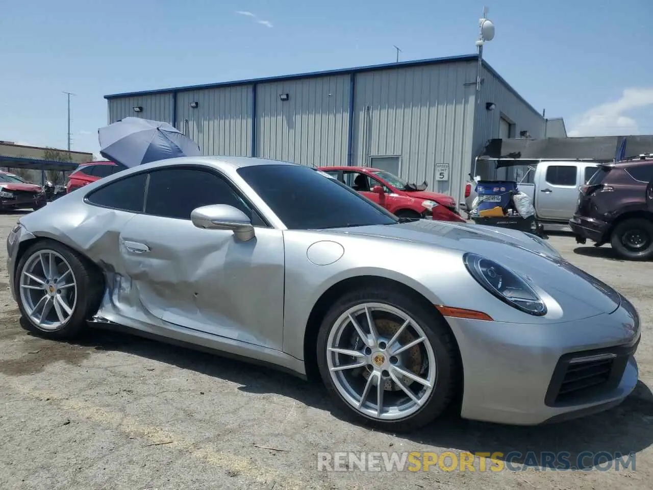 4 Фотография поврежденного автомобиля WP0AA2A90RS210058 PORSCHE 911 2024