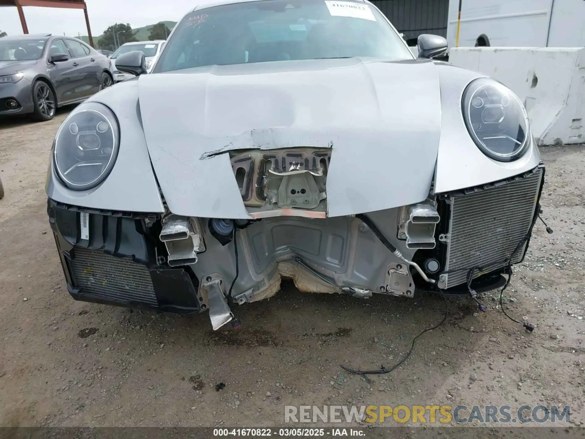 6 Photograph of a damaged car WP0AA2A95RS207849 PORSCHE 911 2024