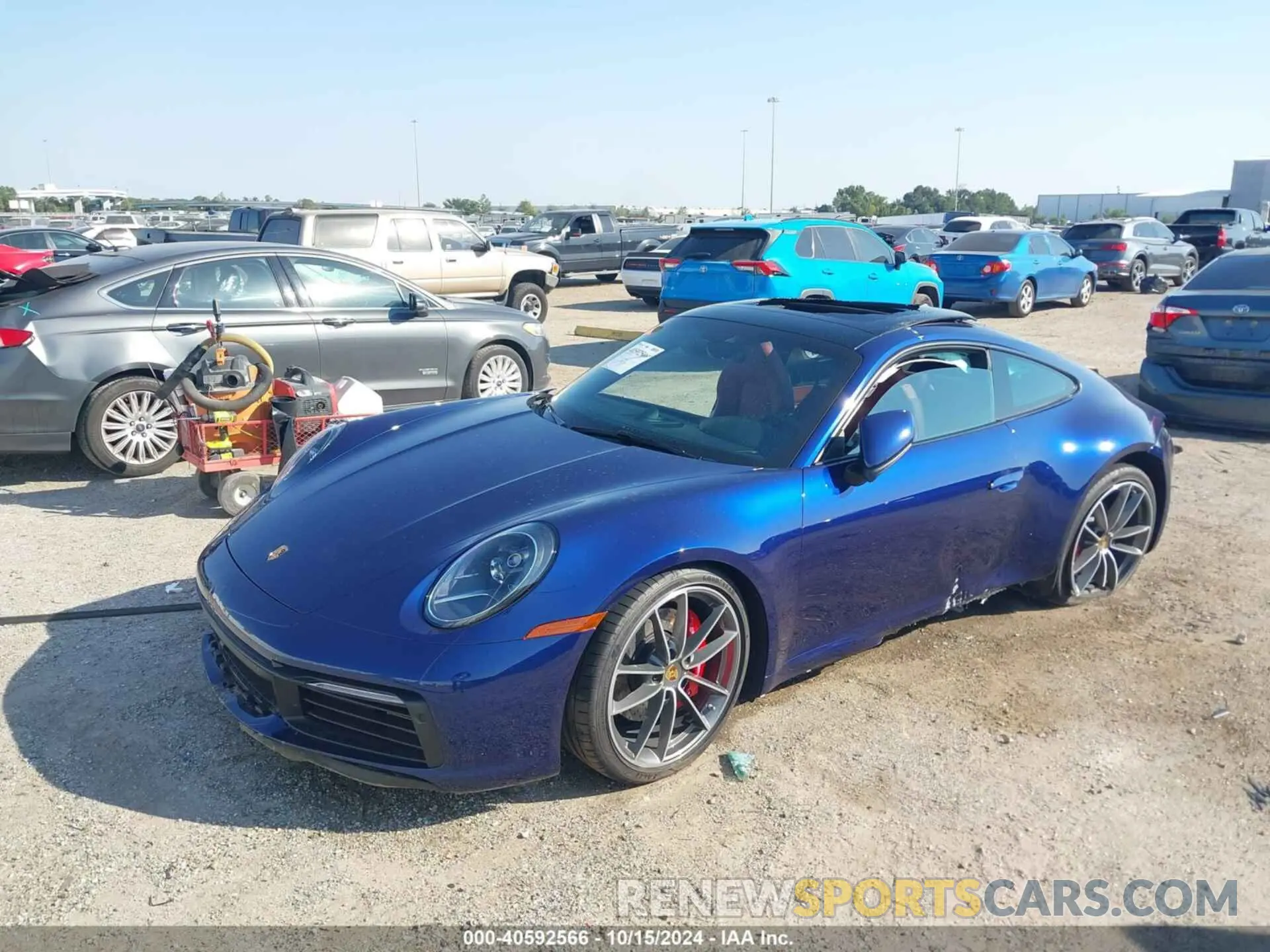 2 Photograph of a damaged car WP0AB2A92RS221446 PORSCHE 911 2024