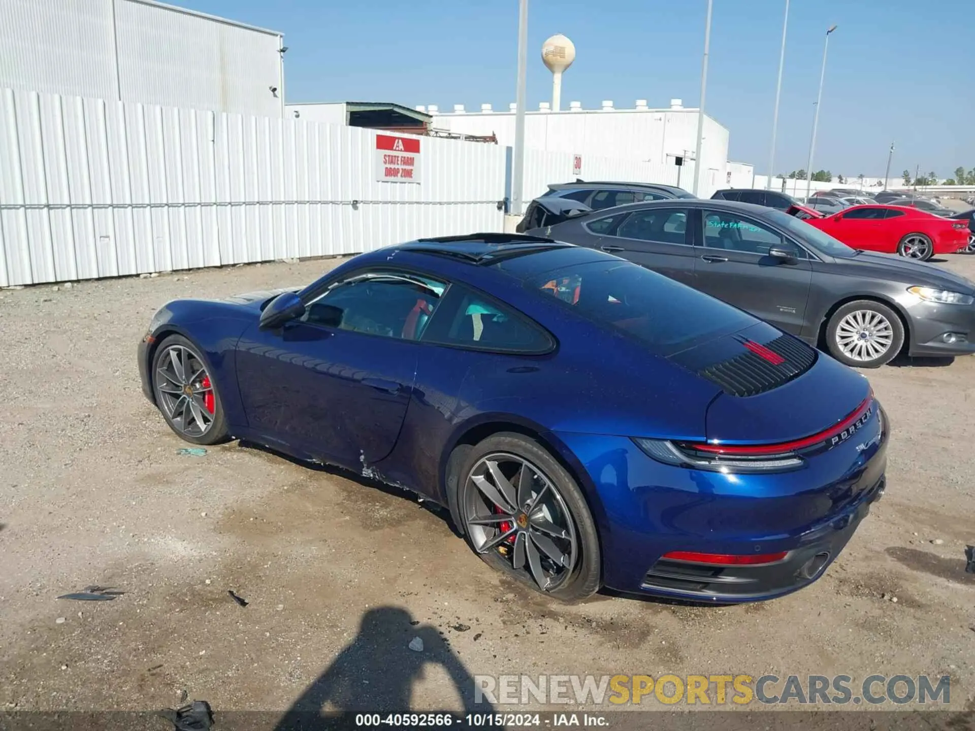 3 Photograph of a damaged car WP0AB2A92RS221446 PORSCHE 911 2024