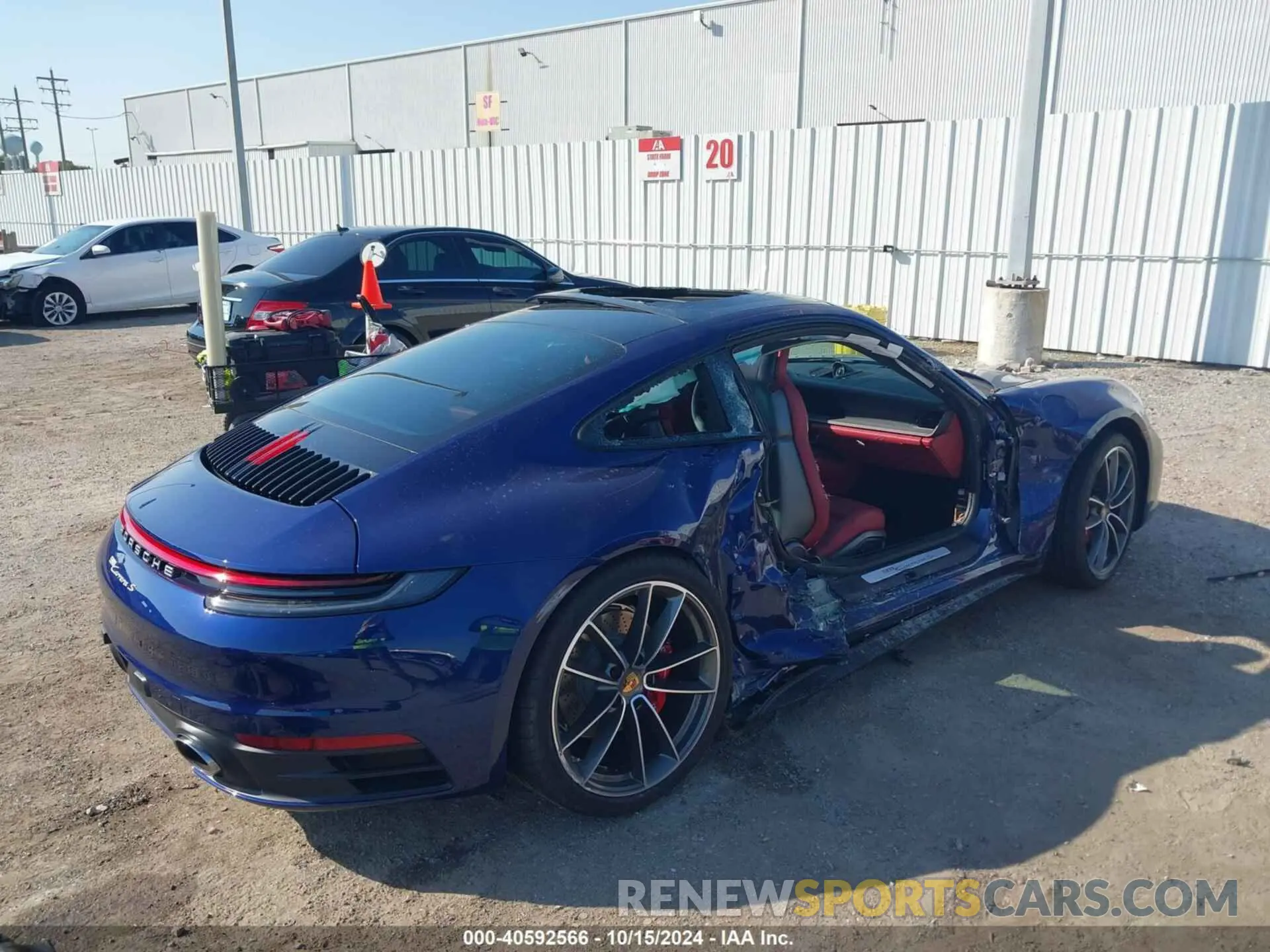 4 Photograph of a damaged car WP0AB2A92RS221446 PORSCHE 911 2024