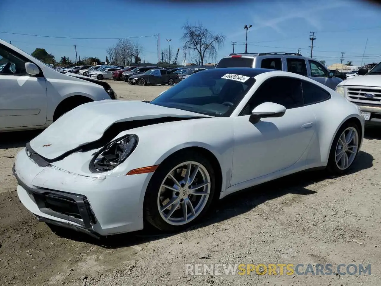 1 Photograph of a damaged car WP0AB2A99RS219502 PORSCHE 911 2024