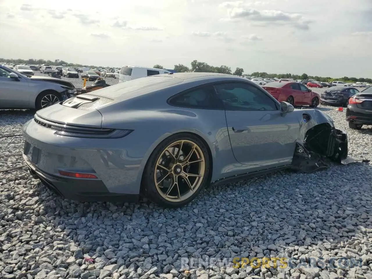 3 Фотография поврежденного автомобиля WP0AC2A90RS263286 PORSCHE 911 2024