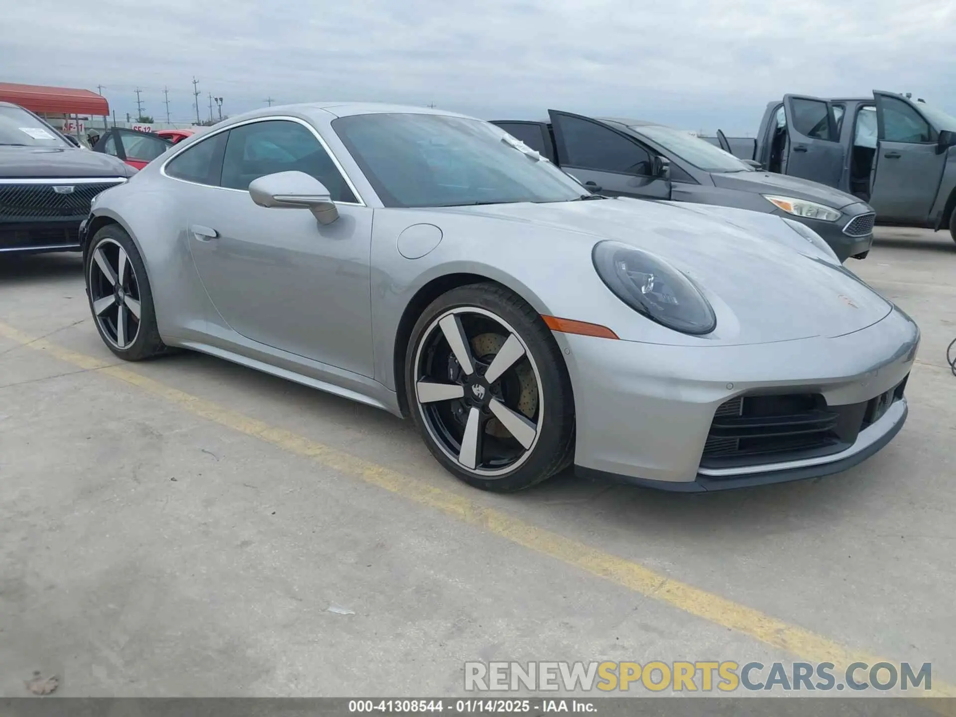 1 Фотография поврежденного автомобиля WP0AA2A90SS206758 PORSCHE 911 2025
