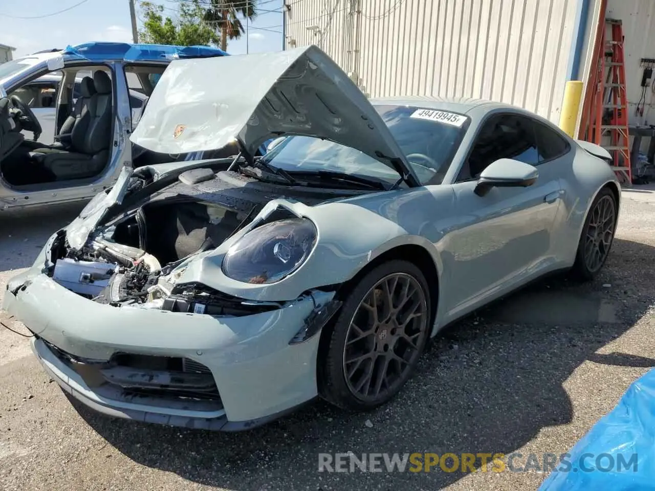 1 Фотография поврежденного автомобиля WP0AA2A92SS206535 PORSCHE 911 2025