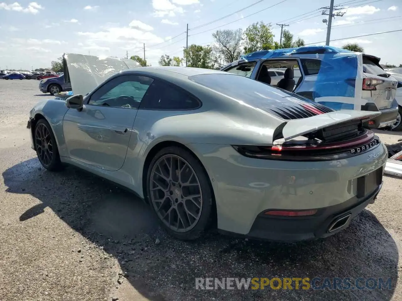 2 Фотография поврежденного автомобиля WP0AA2A92SS206535 PORSCHE 911 2025
