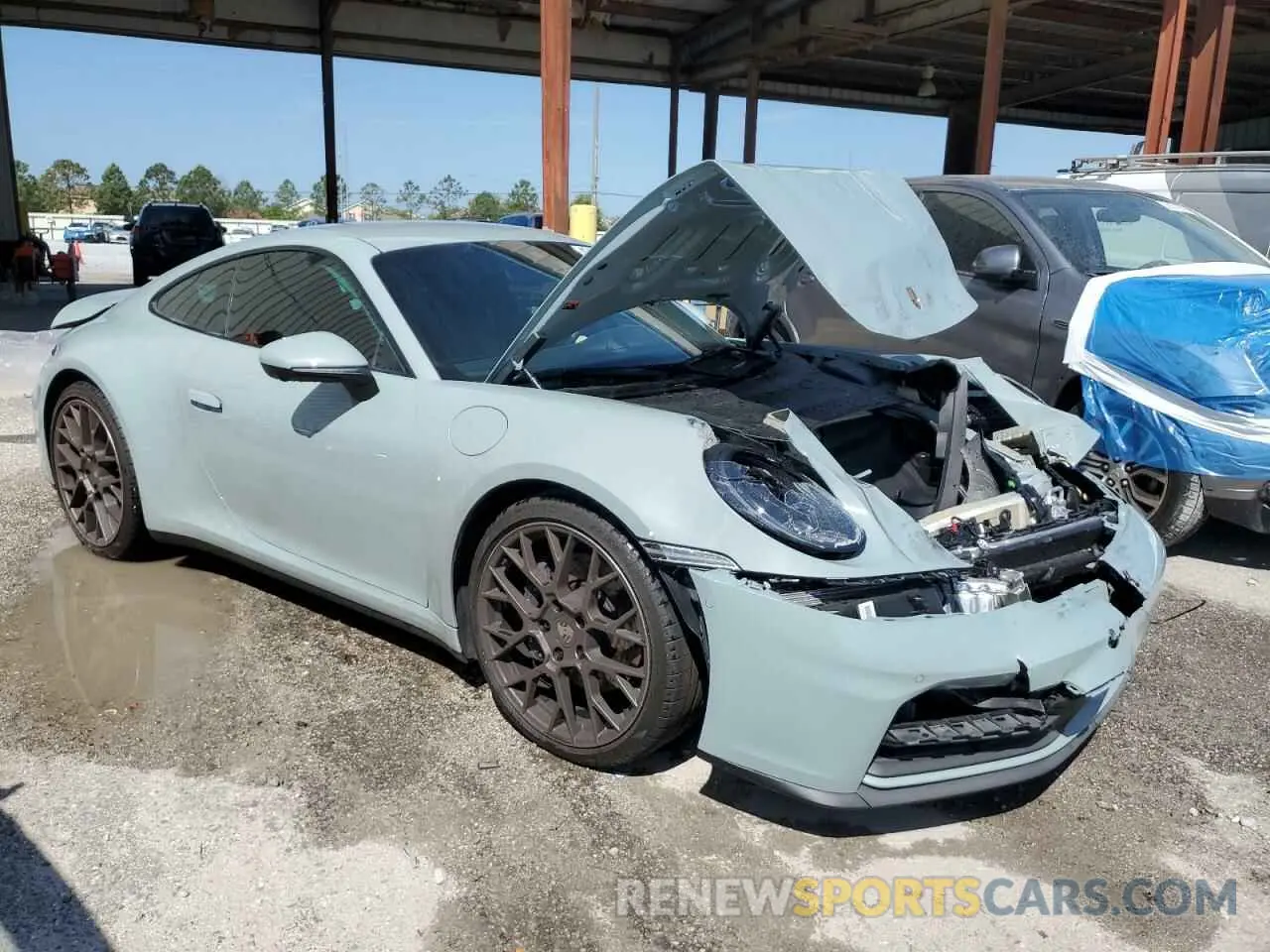4 Фотография поврежденного автомобиля WP0AA2A92SS206535 PORSCHE 911 2025