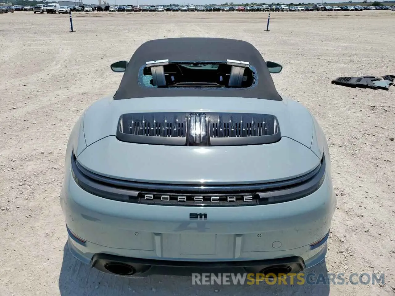6 Photograph of a damaged car WP0CA2A93SS235082 PORSCHE 911 2025