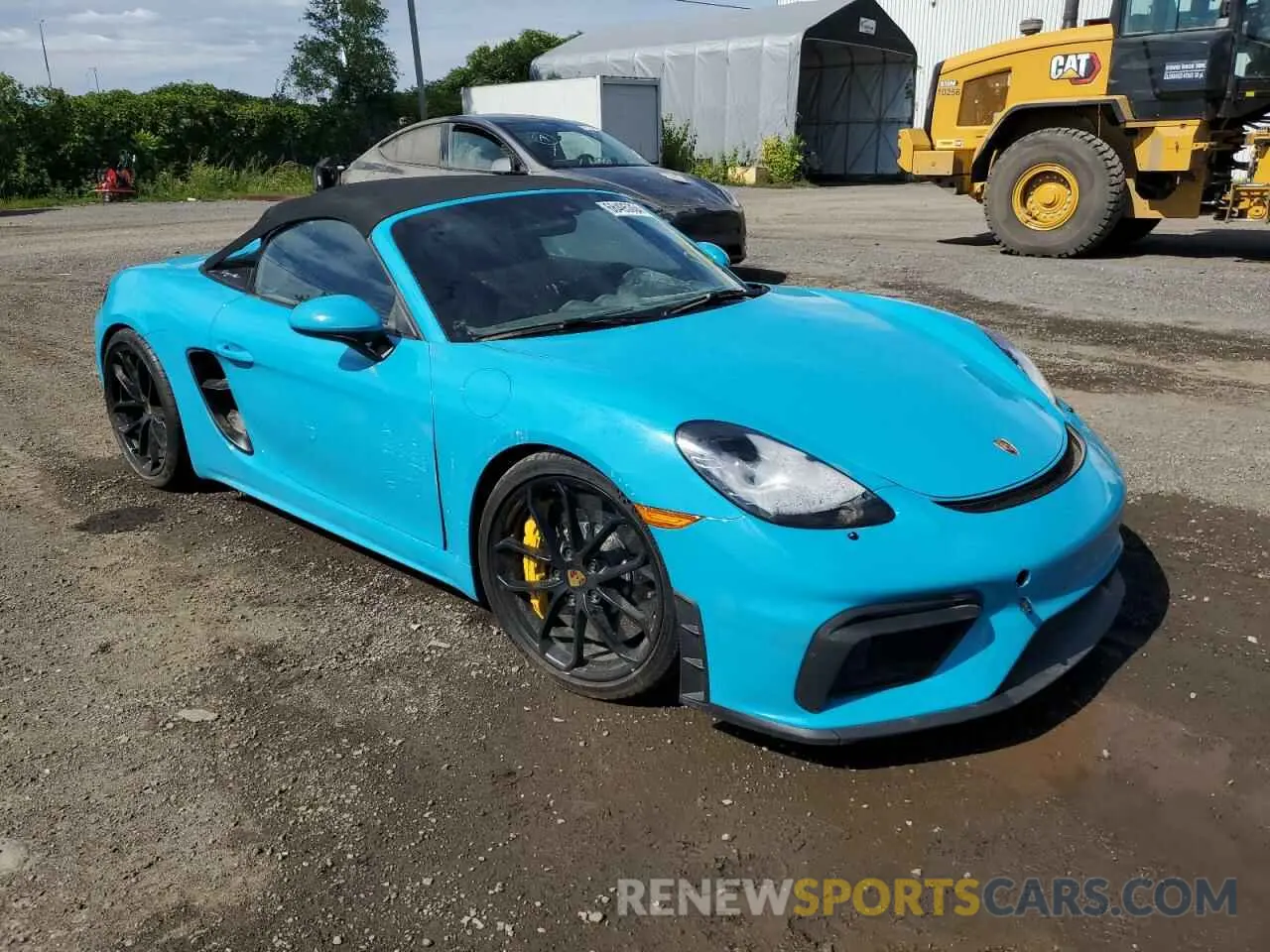 4 Фотография поврежденного автомобиля WP0CC2A80LS240453 PORSCHE BOXSTER 2020