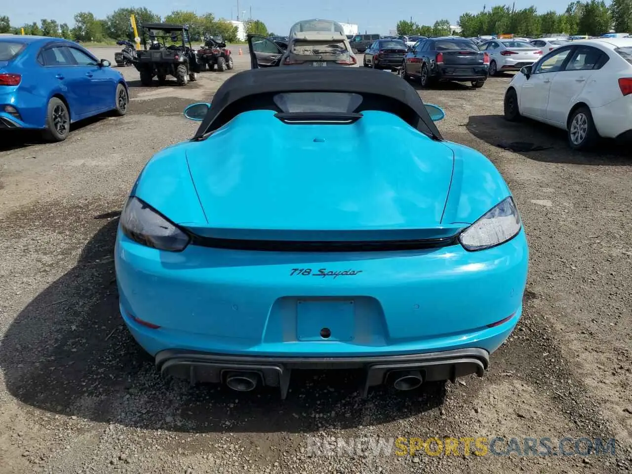 6 Фотография поврежденного автомобиля WP0CC2A80LS240453 PORSCHE BOXSTER 2020