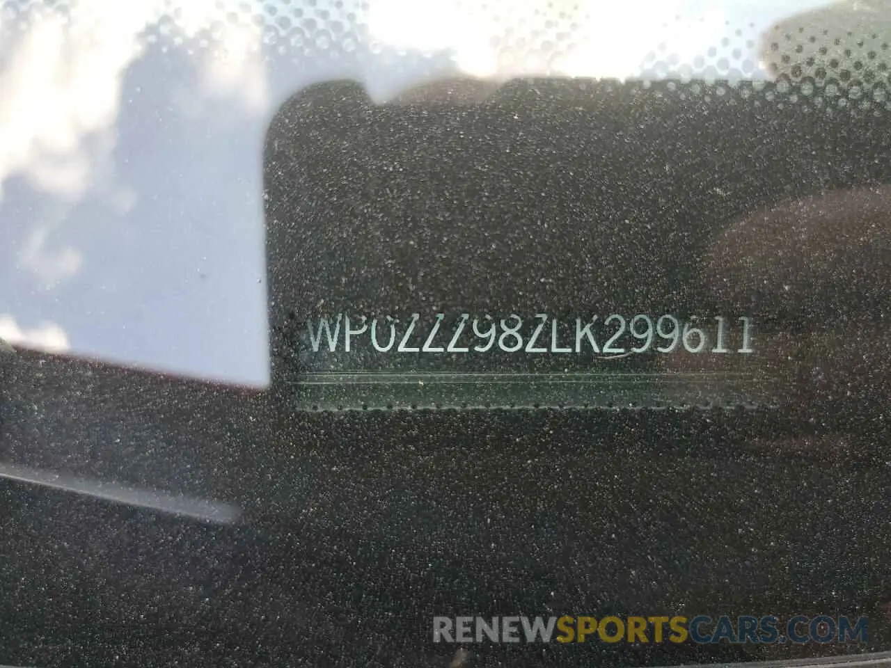 12 Photograph of a damaged car WP0ZZZ98ZLK299611 PORSCHE BOXSTER 2020