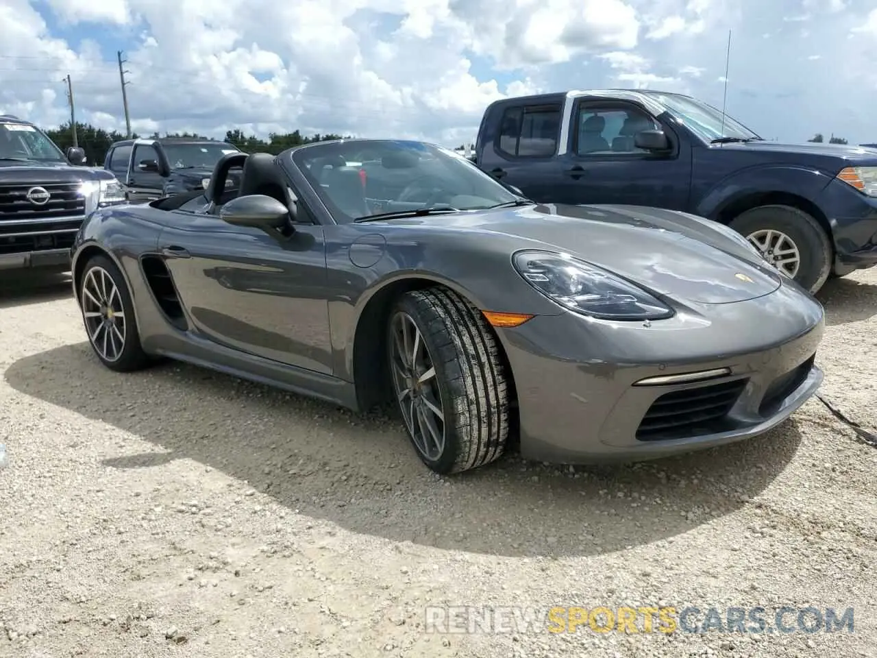 4 Фотография поврежденного автомобиля WP0CA2A83MS210421 PORSCHE BOXSTER 2021