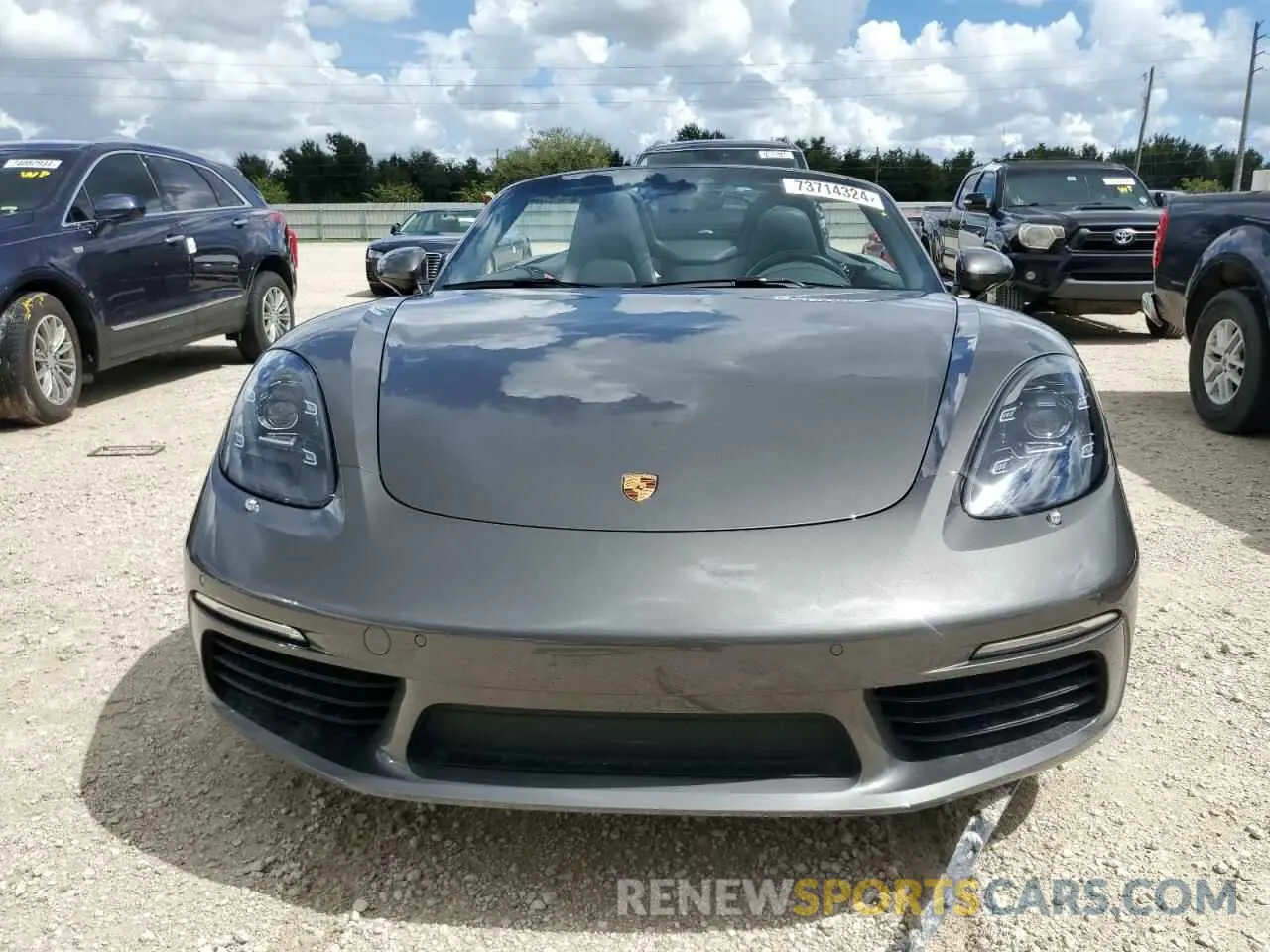 5 Фотография поврежденного автомобиля WP0CA2A83MS210421 PORSCHE BOXSTER 2021