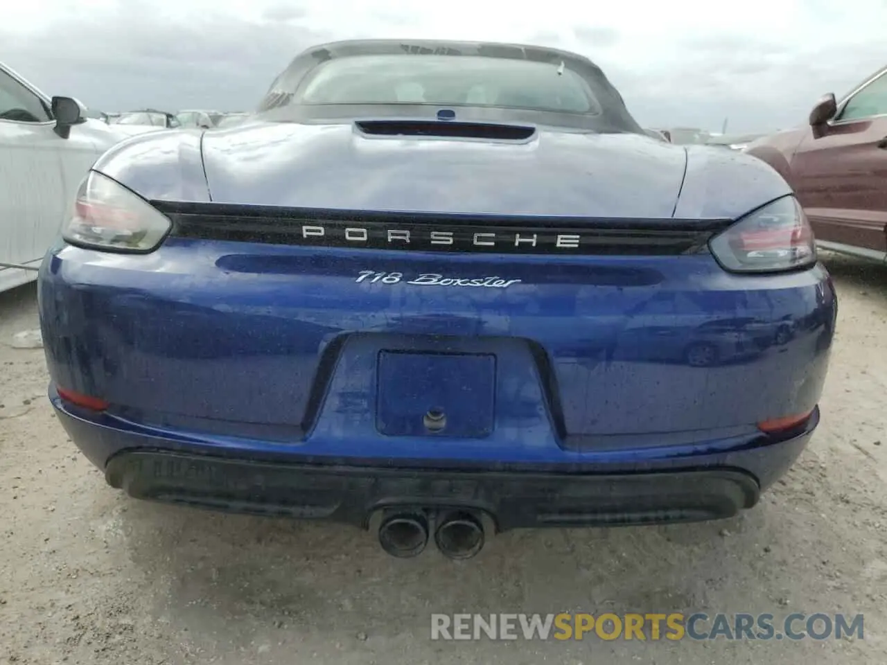 6 Photograph of a damaged car WP0CA2A85MS210260 PORSCHE BOXSTER 2021