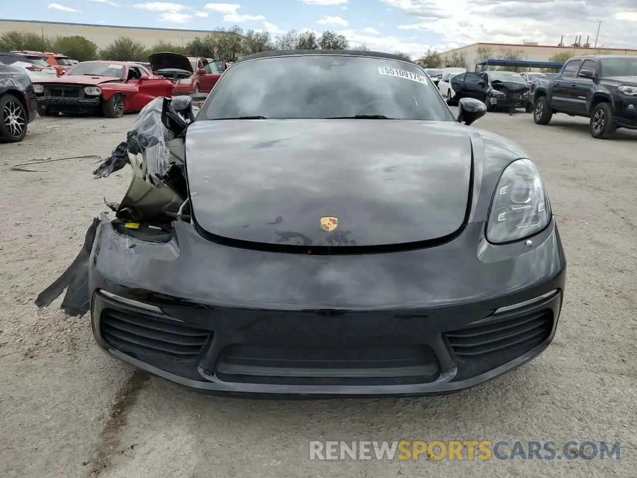 5 Photograph of a damaged car WP0CA2A85MS210405 PORSCHE BOXSTER 2021