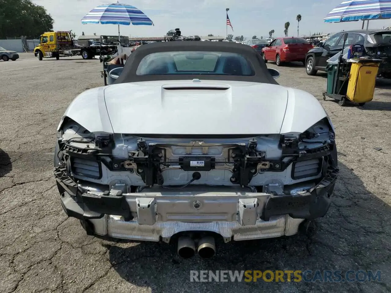 6 Photograph of a damaged car WP0CB2A86MS225122 PORSCHE BOXSTER 2021